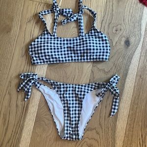 Checkered bikini